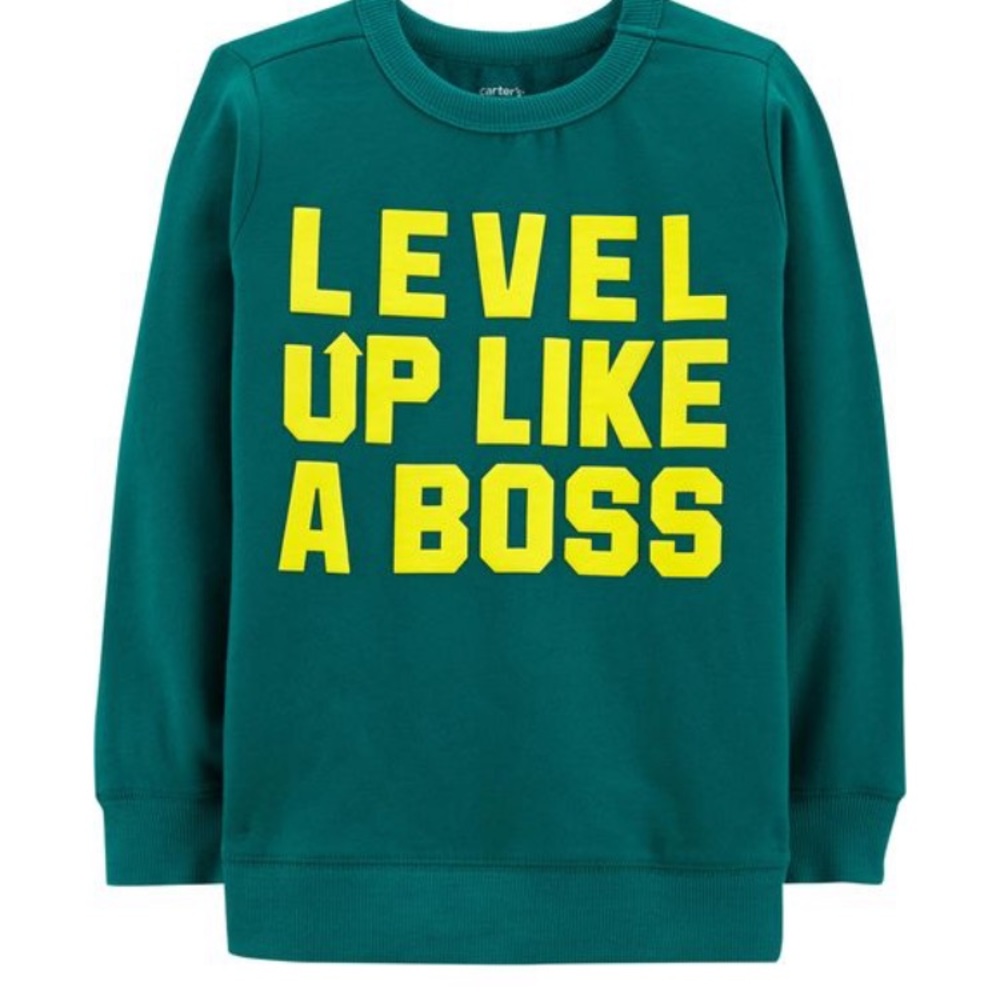 Carters boy sweatshirt! Size 7